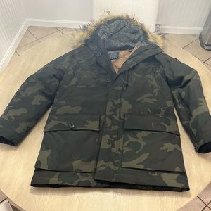 JCREW Men Camo Parka